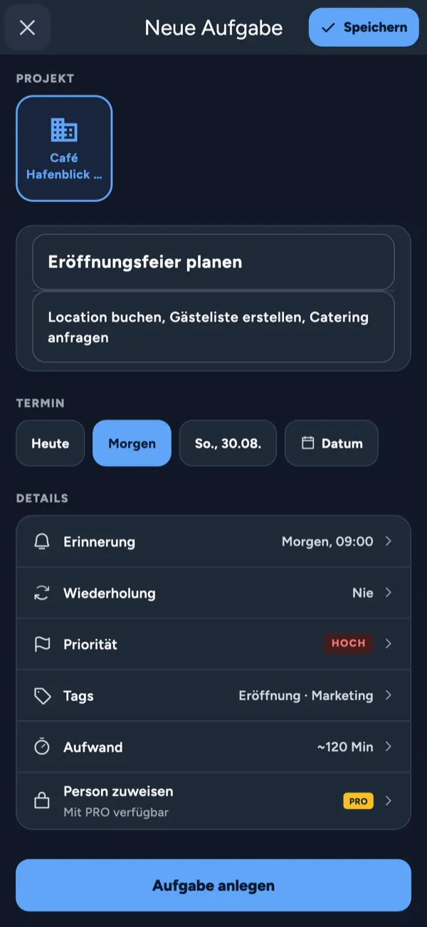 aktuator Operativ-Phase einer UG mit wiederkehrenden monatlichen Aufgaben Buchhaltung pflegen, Umsatzsteuer-Voranmeldung und Lohnsteuer-Anmeldung